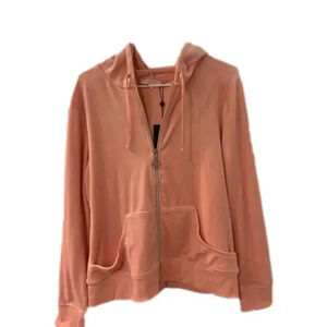 Paris Hilton SPARKLE BOSS BABE HOODIE Size L NWT